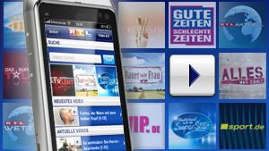 Ab sofort alle RTL Videos auch auf Ihrem Handy