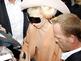 Lady Gaga tr&auml;gt Kondom - als Kleid