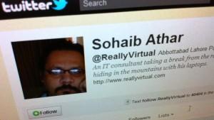 Sohaib Athar twitterte Osamas Tötung