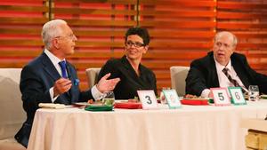 Reiner Calmund, Katja Burghardt, Heinz Horrmann Florian König