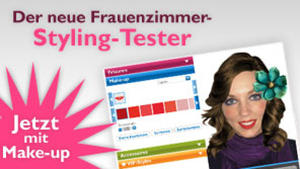 Make-up und Frisuren hier testen!