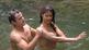 Dschungelcamp 2012: Micaela Sch&auml;fer und Rocco Stark baden im See