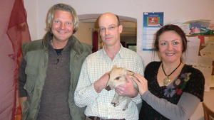 Frank Weber hundkatzemaus-Reporterin Diana Eichhorn