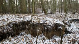 Hiddensee: Riss weitet sich