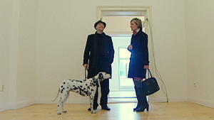 VOX mieten, kaufen, wohnen: Musicaldarsteller John Davies und Maklerin Britta Gruttmann VOX mieten, kaufen, wohnen: Musicaldarsteller John Davies und Maklerin Britta Gruttmann