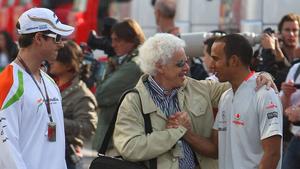 Adrian Sutil, Jorge Sutil, Lewis Hamilton