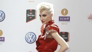 Anika läuft in Wien über den Catwalk
