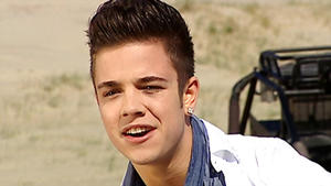 Luca beim Videodreh zur Debüt-Single