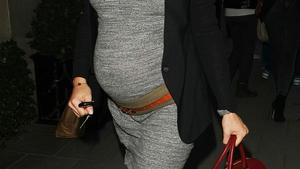 Babybauch ist nicht mehr zu &uuml;bersehen