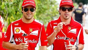 Massa: Mit Alonso 'auf Augenh&ouml;he'