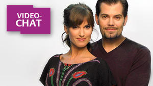 Isabell und Daniel im Live-Chat