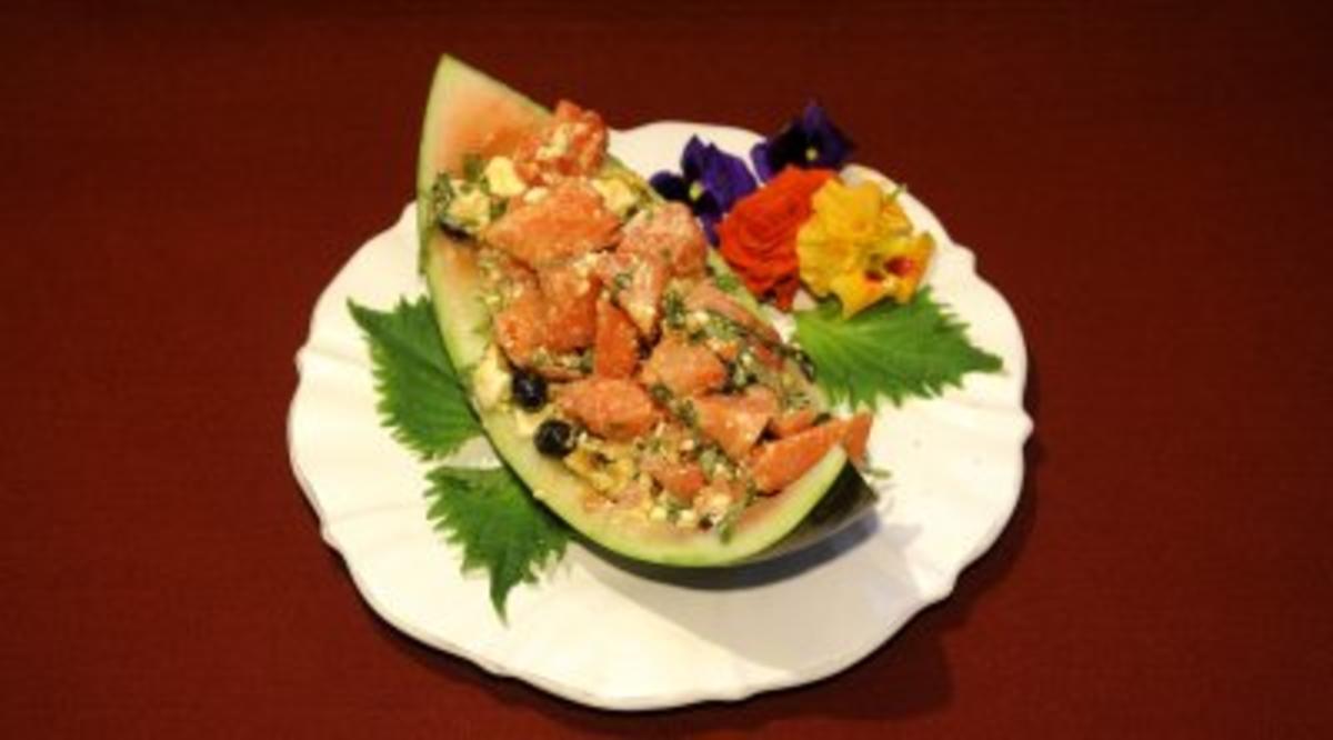 Rezept: Hawaiianischer Wassermelonensalat (Estefania Küster)
