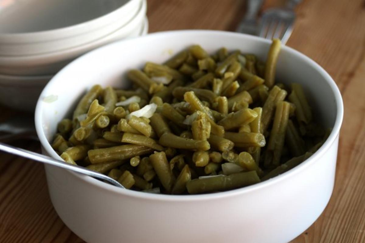 Ur-Oma´s Bohnensalat - Rezept mit Bild - kochbar.de