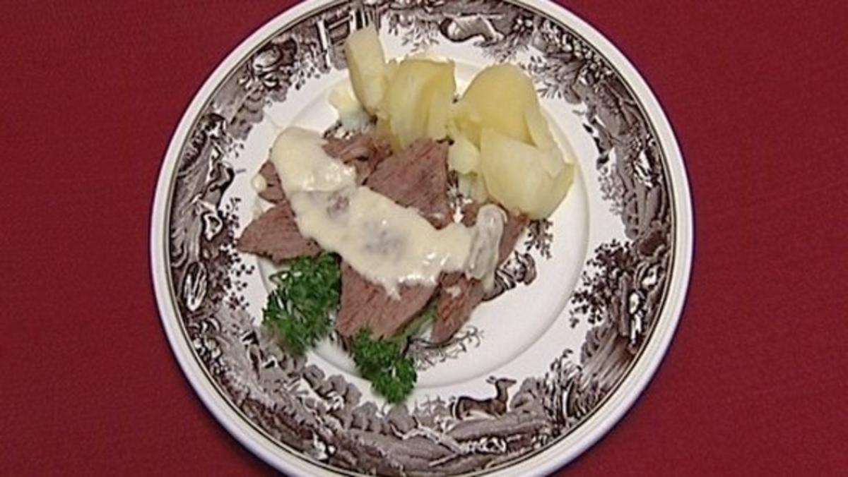 Rezept mit Bild: Tafelspitz mit Meerrettich und Salzkartoffeln 