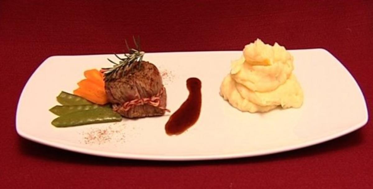 Rezept mit Bild: Argentinisches Rinderfilet mit Beilagen 