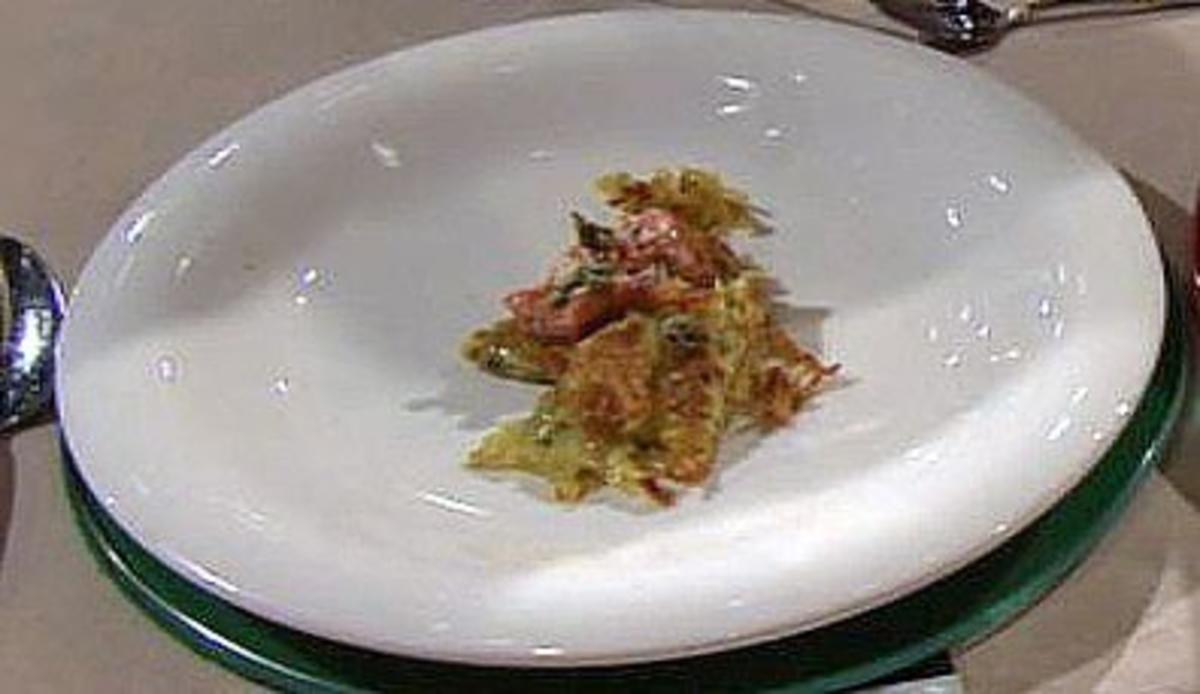 Reibekuchen mit Lachstartar &agrave; la Henssler, gekocht von Steffen Henssler