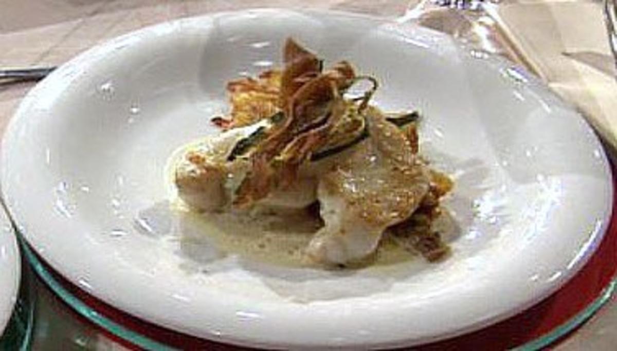 Seeteufel, Gem&uuml;se, Kartoffeln &agrave; la Henssler, gekocht von Steffen Henssler