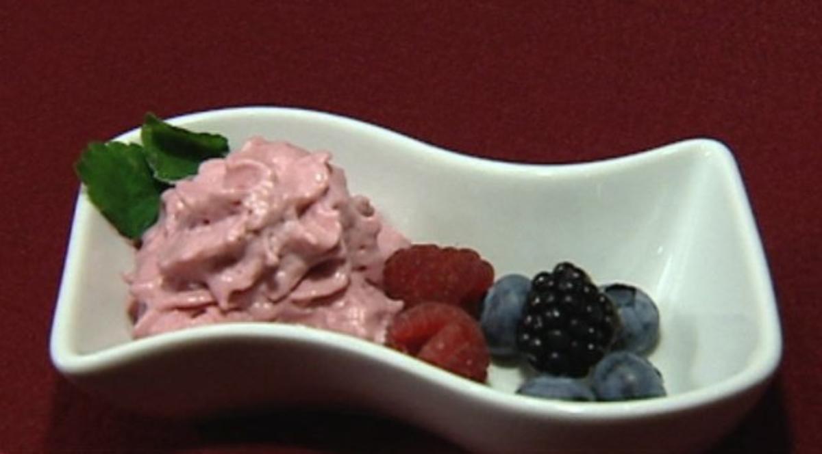 Rezept: Waldbeeren Espuma - Het geheim van de bosbessen (Harry Wijnvoord)