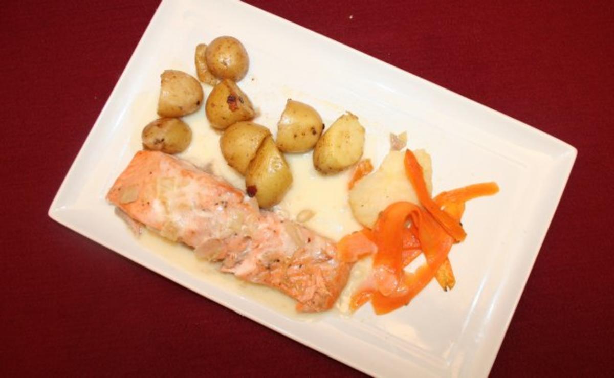 Rezept: Salm in Riesling aus Johannisberg