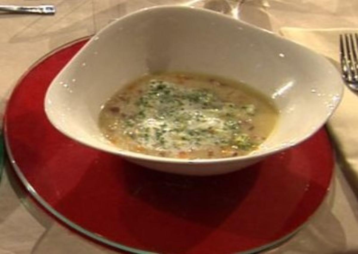 Rezept: Graupensuppe à la Kleeberg