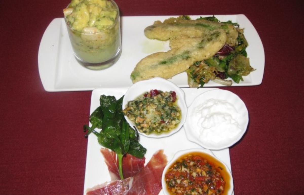 Rezept: Mallorquinische Tapas vom Land und aus dem Meer