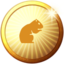 Badgehamster Gold